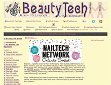 Tablet Screenshot of beautytech.com